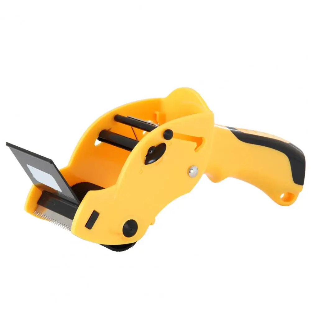 Manual Effective Tape Cutter 2 Colors Plastic Safe Smooth Roller Desktop Tape Dispenser Packer for Home