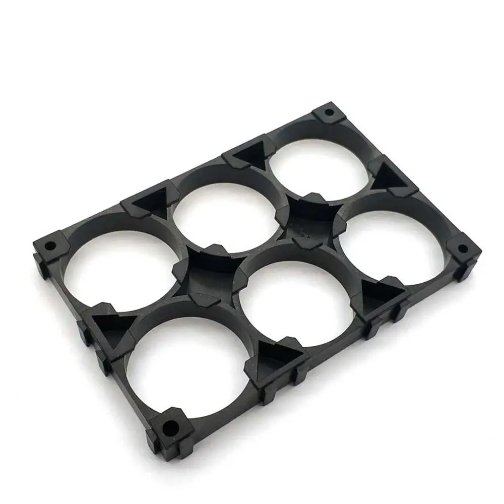 32650 Battery Bracket 2 X 3 Battery Holder Cell Holder Anti-Vibration Plastic Brackets For 32650 Batteries