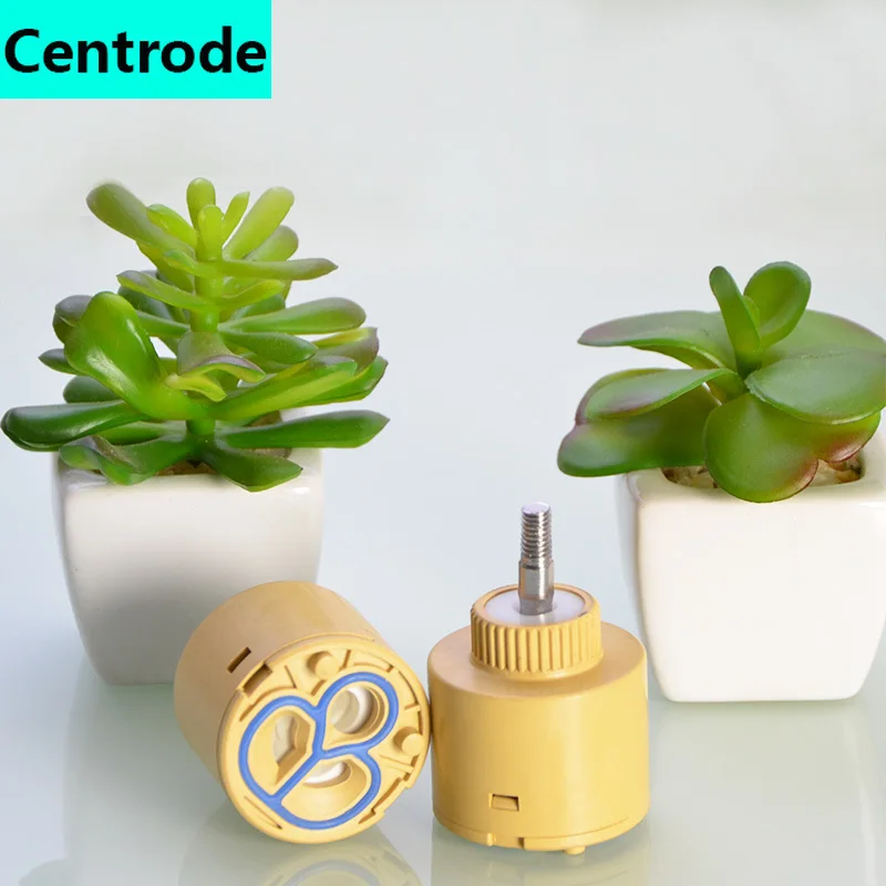 Glass basin faucet 35/40 ceramic valve core cold and hot water mixing valve valve core waterfall rocker ball arm valve core