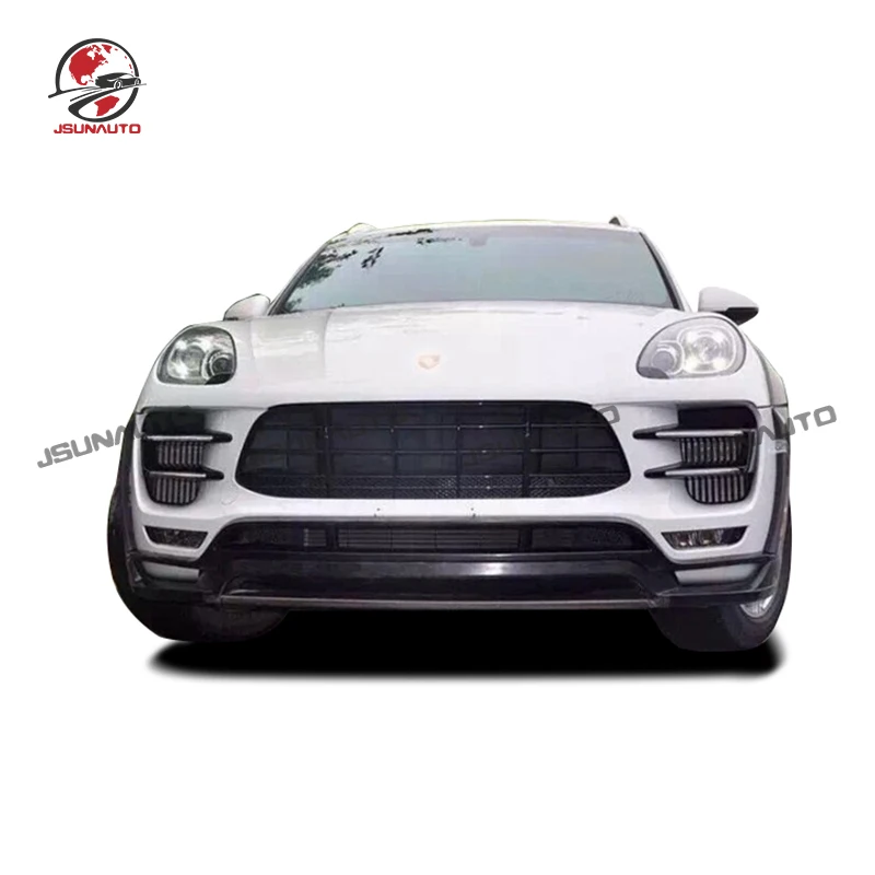 

Car Accessories For Macan 2014-2017 Hamann-Style Body Kit Refit Diffuser Side Skirts Rear Wing Car Styling