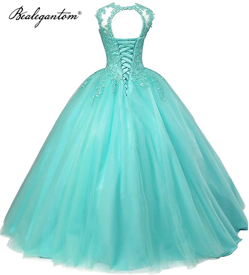 Bealegal Gaun Pesta Merah Anggur Sweetheart Gaun Quinceanera 2021 Applique Renda Manis 16 Gaun Prom Vestidos De 15 Anos