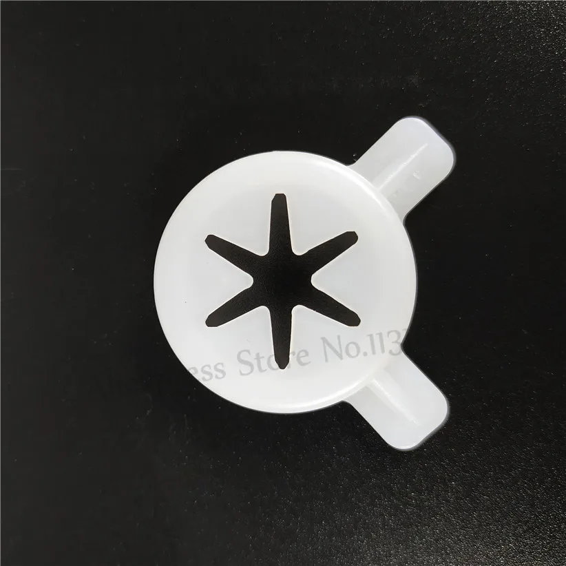 釣りキャップクラシックな五芒星の形、柔らかいアイスクリームマシンのスペアパーツ、アクセサリー