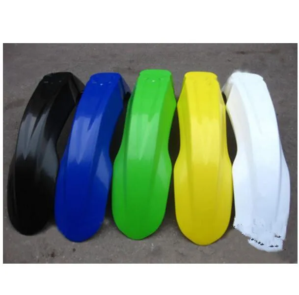 

For X2 CQR Motocross front fender for Jialing Zongshen GY front mudguard / masonry white 1piece