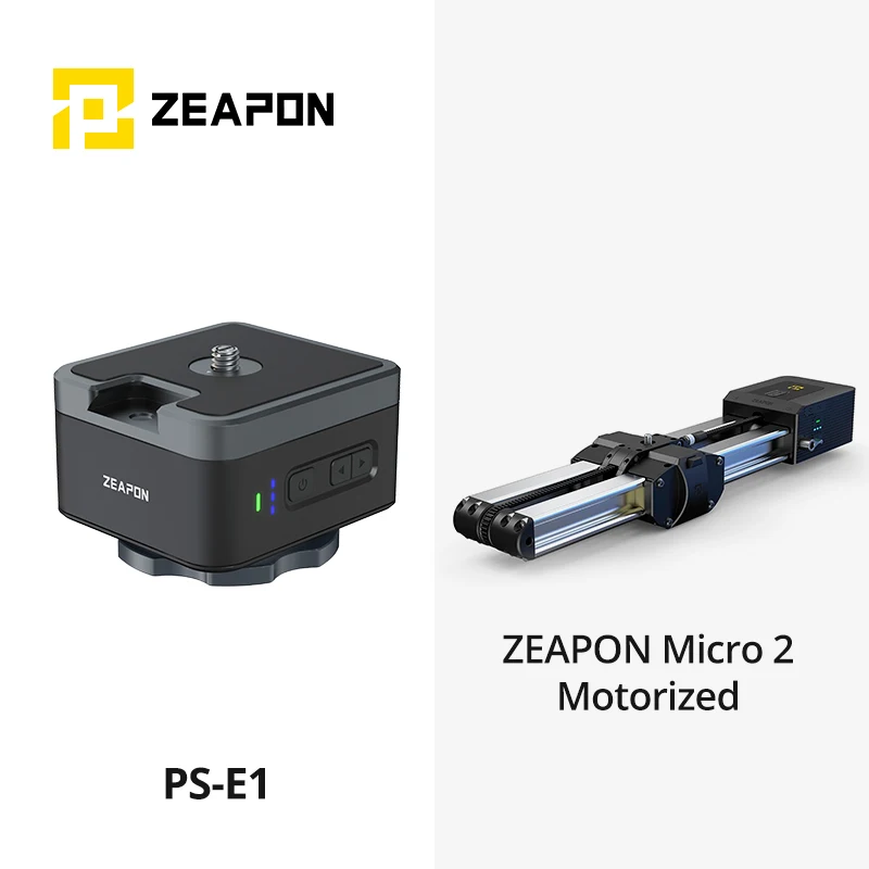 ZEAPON PS-E1 PD-E1 Motorized Pan Head 50kg Load