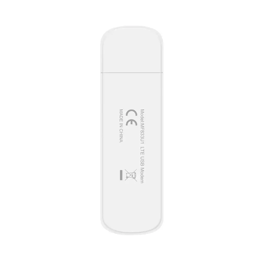 Desbloqueado zte mf833u1 baixo custo viagem 150mbps cat4 4g usb dongle modem