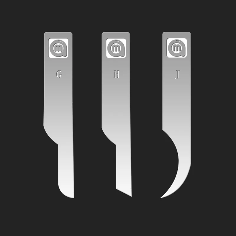 Juego de cuchillas de reparación de Chip BGA IC para teléfono móvil, herramientas de reparación de Flash NAND, placa lógica, removedor de pegamento, desmontaje de CPU iPhone, 23 en 1