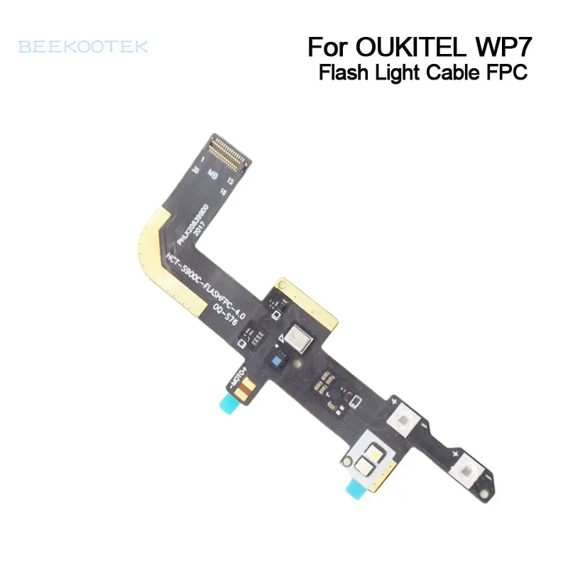 

New Original Oukitel WP7 Flash Lamp Light Cable FPC Barometric Pressure Auxiliary Mic LED Internal Repair Accessories Parts