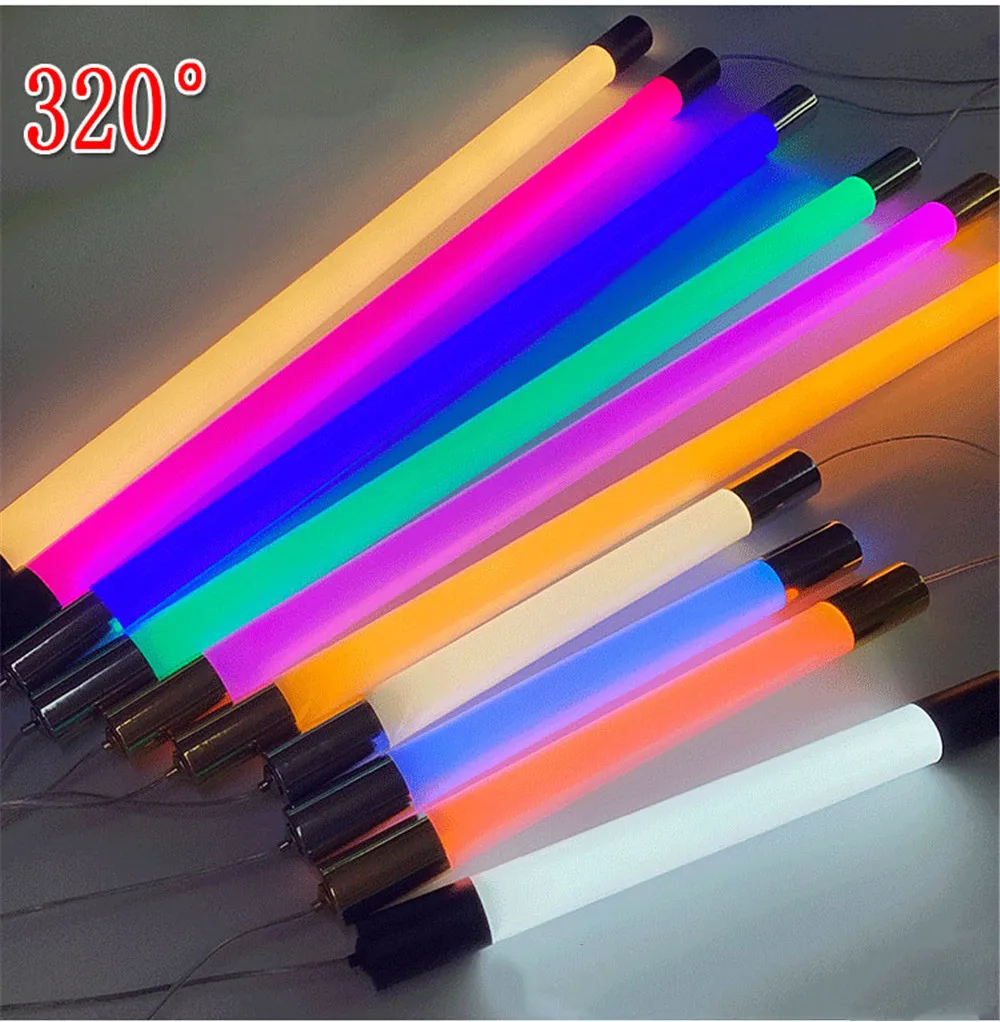 

20PCS aquarium led tube lamp 360 degree lighting1ft 2ft 3ft 4ft Hanging wire IP67 waterproof t8 led tube Fish tank light