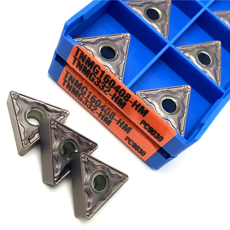 TNMG160404 TNMG160408 HM PC9030/NC3030 Carbide Inserts Lathe Tools External Turning Tool CNC Cutting Tools turning insert