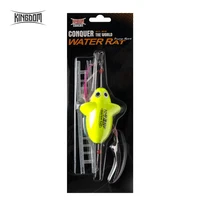 Kingdom Fishing Lures 70mm 90mm Sinking Floating High Density ABS Foam Mouse Shape Balance Far Casting Artificial Hard Swim Bait 6