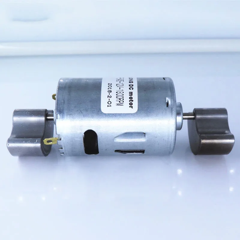 12V-24V RF-545 DC MOTOR VIBRATION MOTOR With 33mm Dual Vibration Block High Vibration Motor For Massage Chair DC Motor