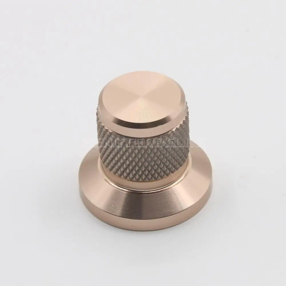 อลูมิเนียม Volume Knob เครื่องขยายเสียงระบบเสียง HiFi ลำโพง Potentiometer Knob