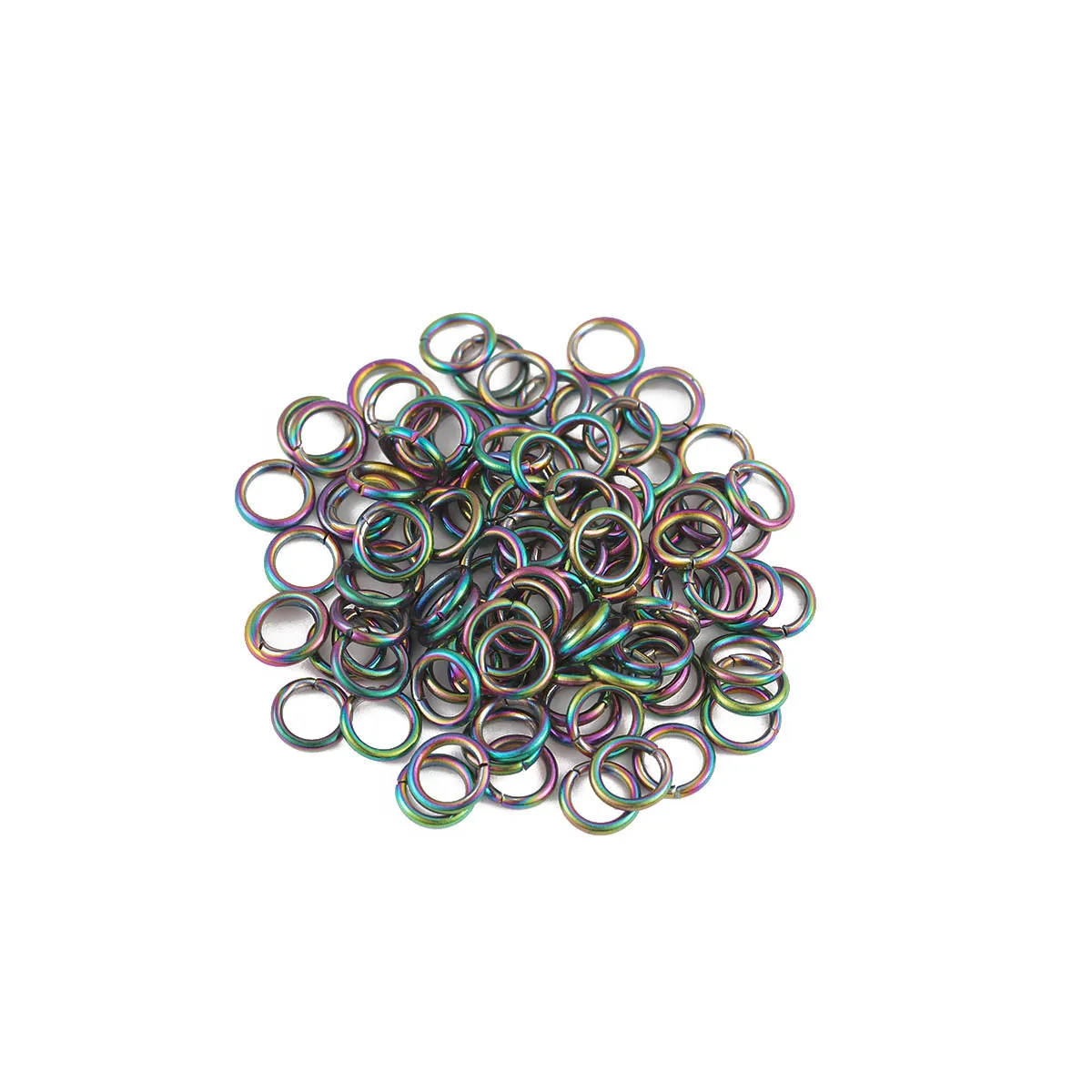 100 stücke 3-10mm Edelstahl Offene Binderinge Split Ringe Link Schleife Für DIY Schmuck Machen Erkenntnisse stecker Großhandel – Detail 15