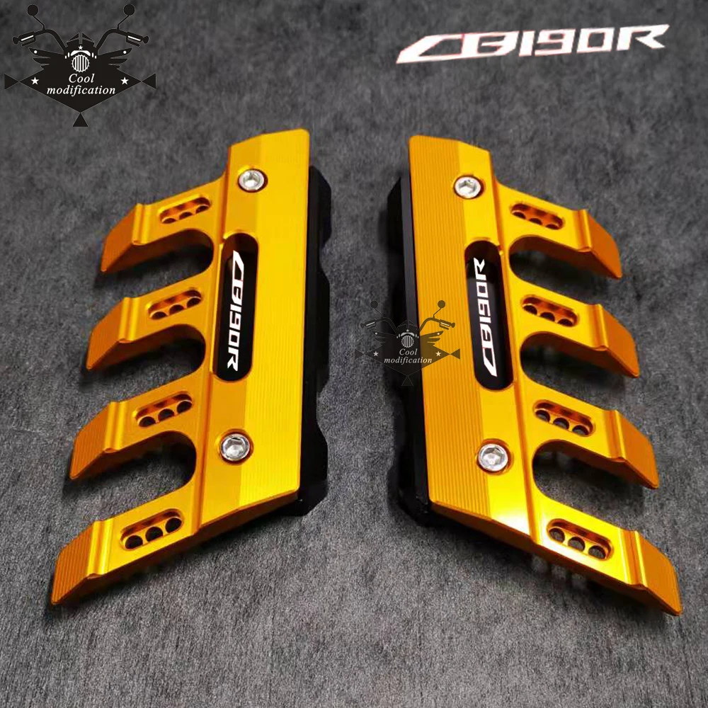 

For HONDA CB190R CBF190 CB190X Motorcycle Mudguard Front Fork Protector Guard Block Front Fender Anti-fall Slider Accessories
