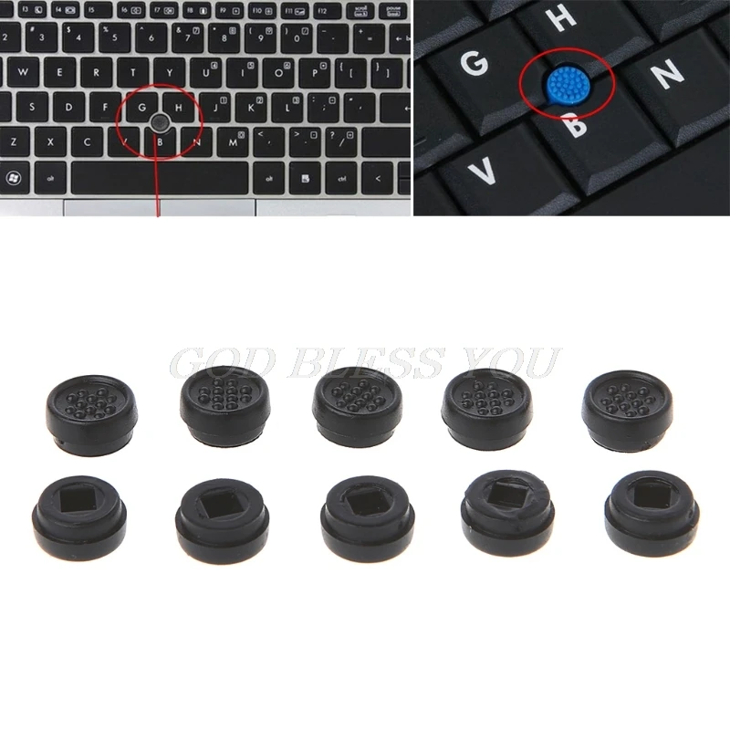 10PCS TrackPoint Pointer Mouse Stick จุดสำหรับแป้นพิมพ์แล็ปท็อป DELL