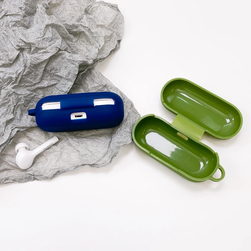 Anti-Fall กรณีหูฟังซิลิโคนป้องกัน Cover Shell สำหรับ Huawei Freebuds 3i หูฟังไร้สายบลูทูธอุปกรณ์เสริม