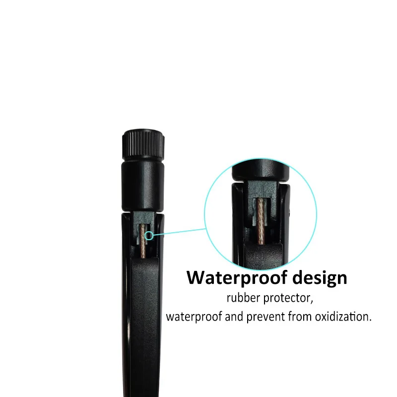 433 Mhz เสาอากาศ15dbi 433 MHz ทิศทาง Antena ยาง Aerial Wireless Repeater ชายสำหรับวิทยุสัญญาณ Booster