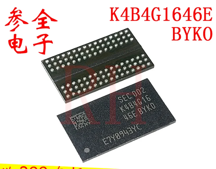 

Mxy 2019+ 100% new original K4B4G1646E-BYK0 K4B4G1646E-BYKO K4B4G1646E BGA 4G Memory chip DDR3 256 * 16