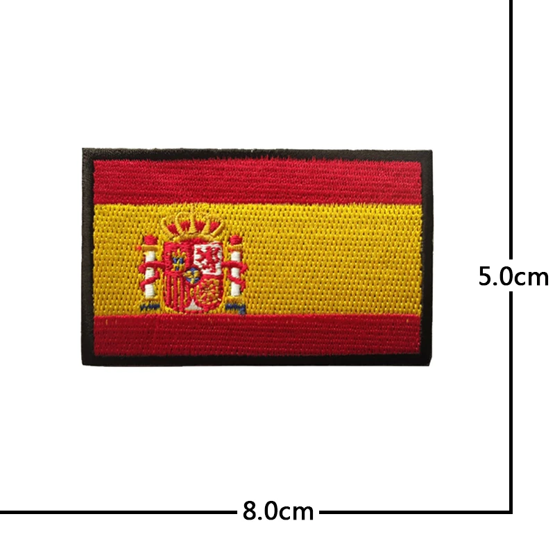 Parche táctico calavera toro bordado – Bandera España - imagen 2