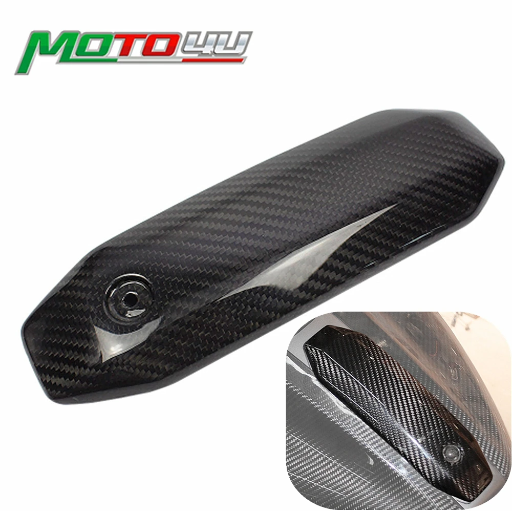 Carbon Fiber Motorcycle Gas Tank Center Pad Guard TankCover Middle Protection For YAMAHA MT-07 MT07 FZ07 2014 2015 2016 2017