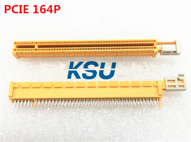 

PCI-E PCI Express 16X 3,0 164Pin материнская плата ремонт сменный слот желтая карта для графического процессора GPU видеокарта