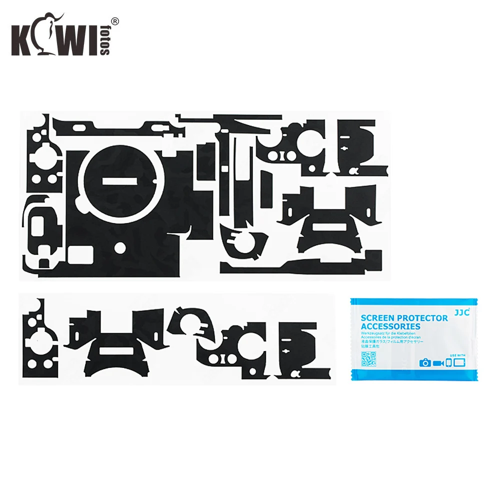 Cień czarny Anti-przeciw zarysowaniom skóry Film dla Sony A7 II A7S II A7R II A7II A7SII A7RII A7M2 A7SM2 A7RM2 dekoracji aparatu