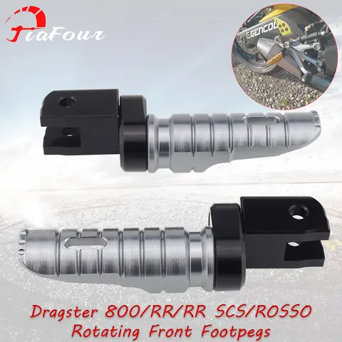 Dragster 800 RR RR SCS ROSSO Superveloce S RUSH 1000 F3 800 RC ROSSO 앞 발판 발 페그 페달에 적합