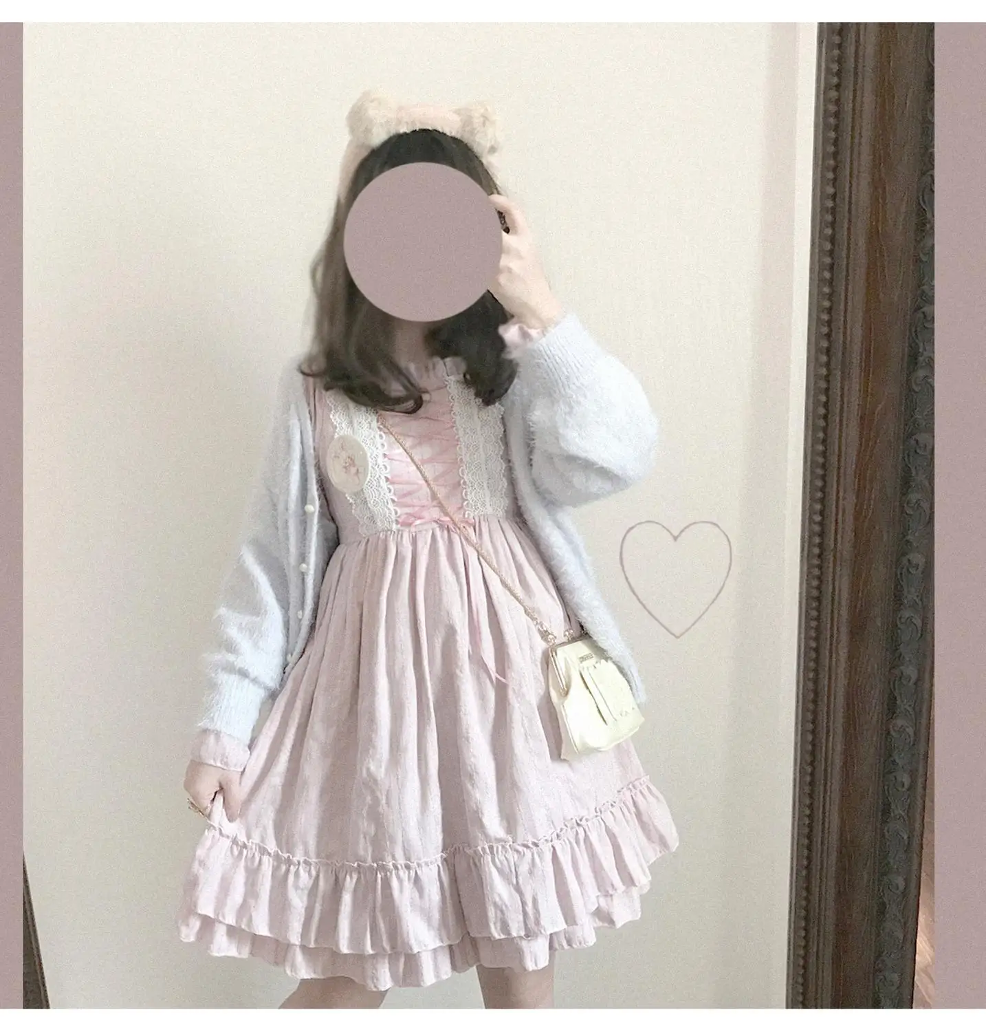 Robe princesse lolita vintage pour filles, tenue de fête en dentelle avec nœud papillon, style victorien, kawaii, gothique, lolita op loli cos