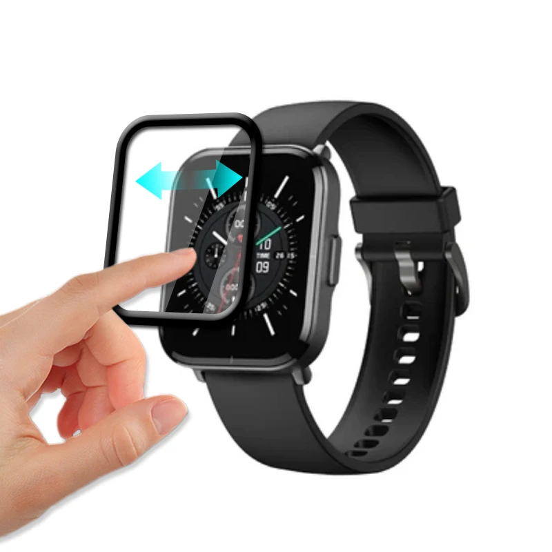 3D Gebogene Weichen Schutzhülle Film Abdeckung Schutz Für Realme Uhr 2/2 Pro 2pro Smartwatch Volle LCD Display Screen Protector Abdeckung