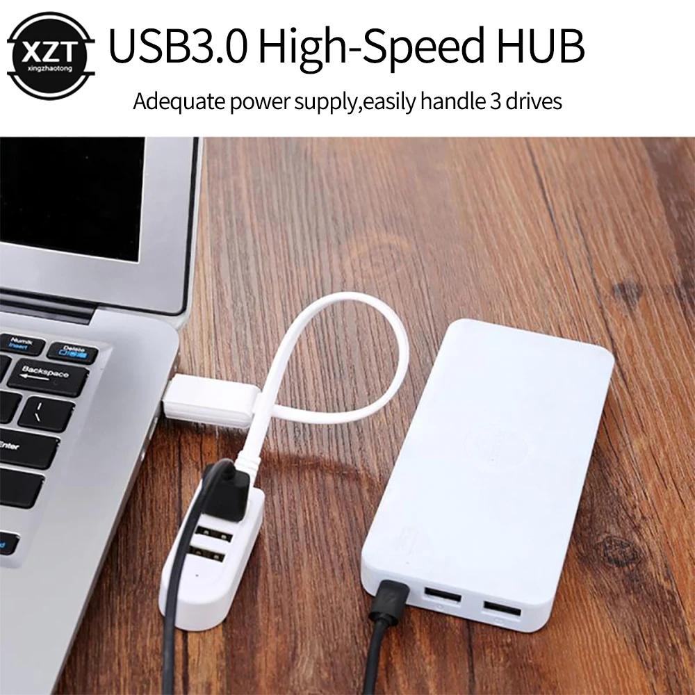 USB Hub 3.0 USB 3.0 Hub USB Splitter ความเร็วสูง3 6พอร์ต All In One สำหรับ PC อุปกรณ์คอมพิวเตอร์