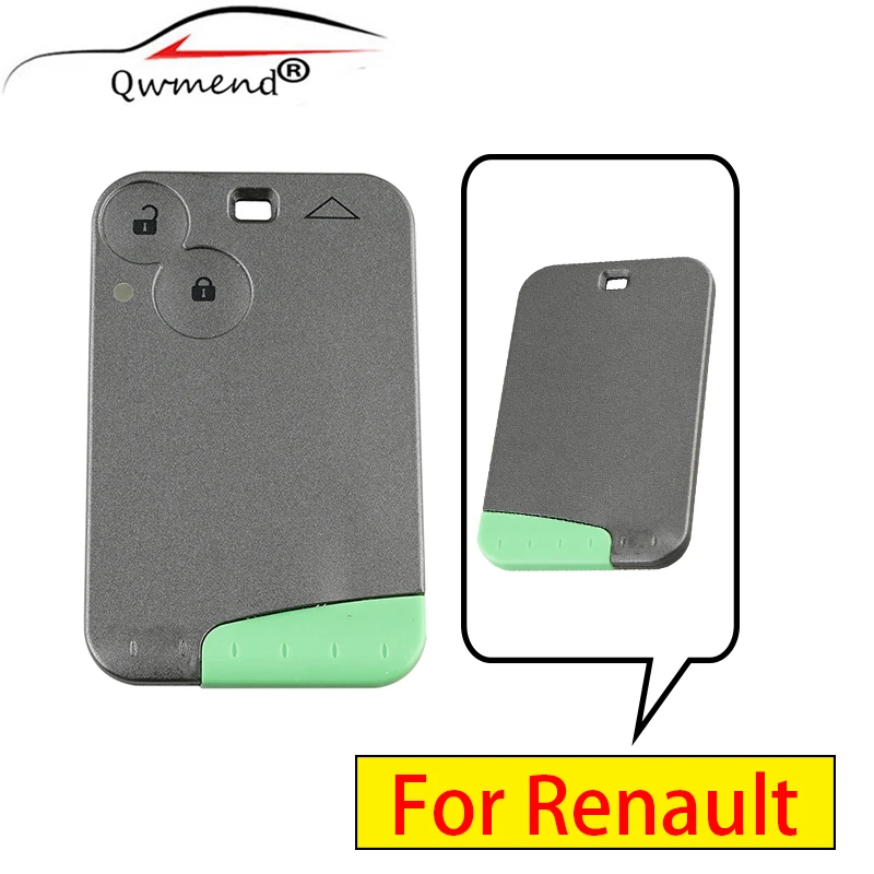 

for Renault Key Shell 2 Buttons Replacement Remote Car Key Shell for Renault Laguna Espace Vel-Satis Smart Car Key Fob Case