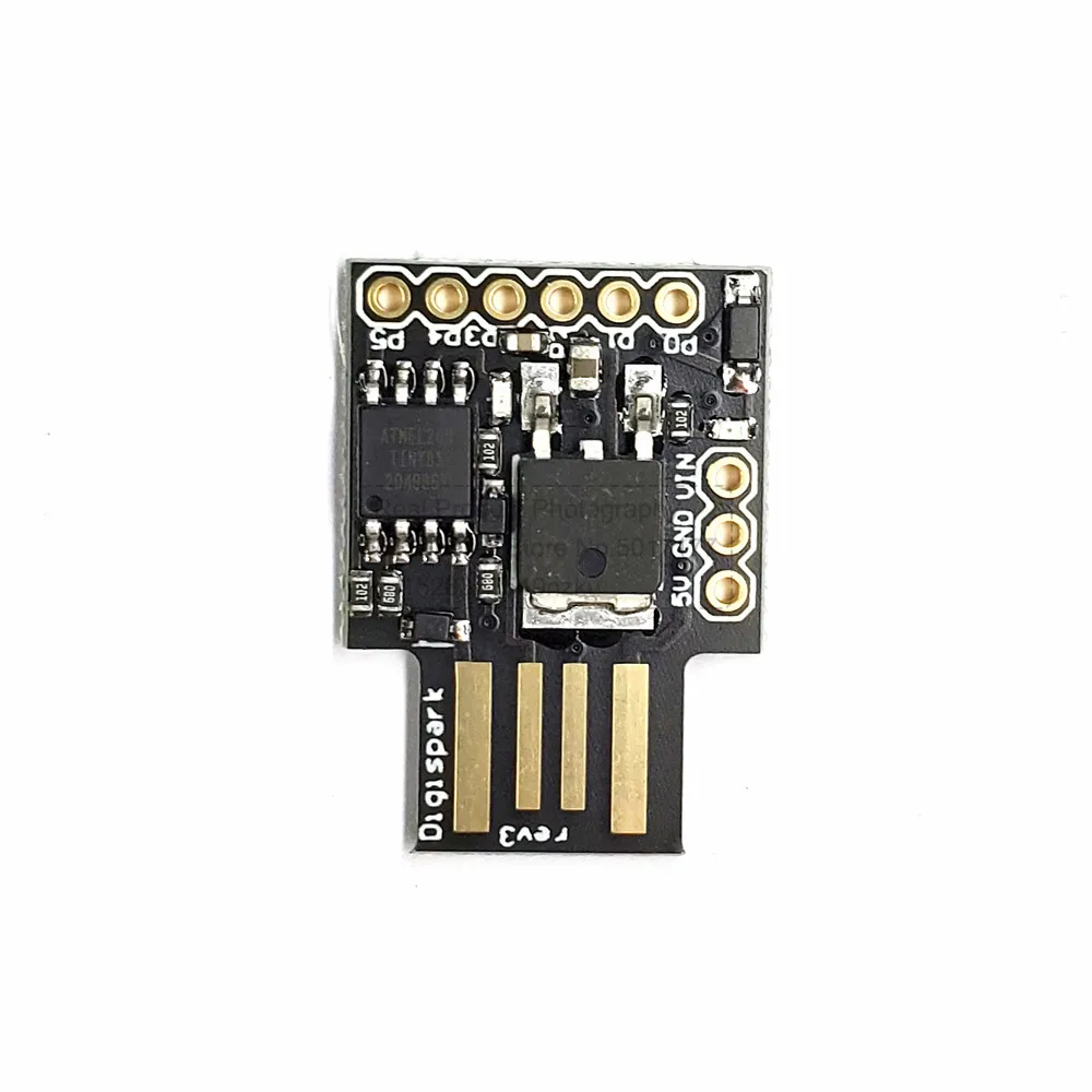 ATTINY85 USB Developments Board MCU Module for Arduino USB Support for Arduino IDE 1.0+ I2C SPI 6 I/O Pin 8K Flash