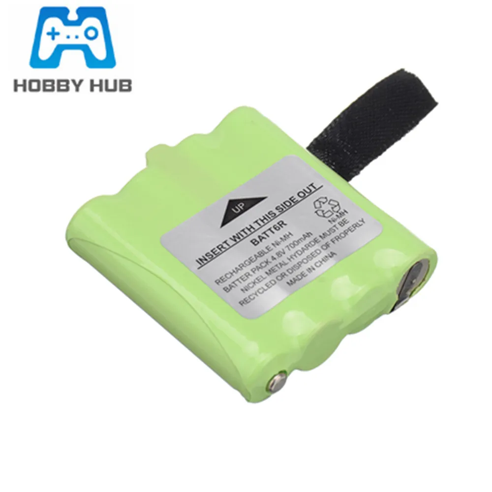 4.8V 700mAh Rechargeable 2 Way Radio Battery for Midland BATT6R NI-MH Replacement Battery for LXT535 LXT326 LXT560 LXT500