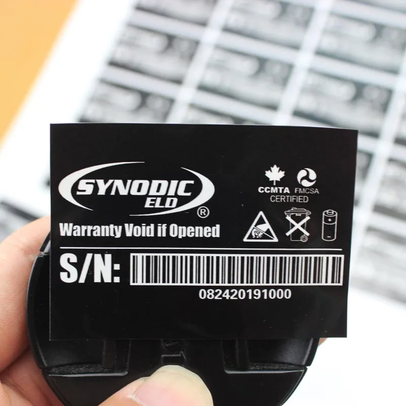 100% Fabriek Label Fabrikant Rfid Label Zelfklevende Sticker Waterdicht Barcode Label Voor Kleding