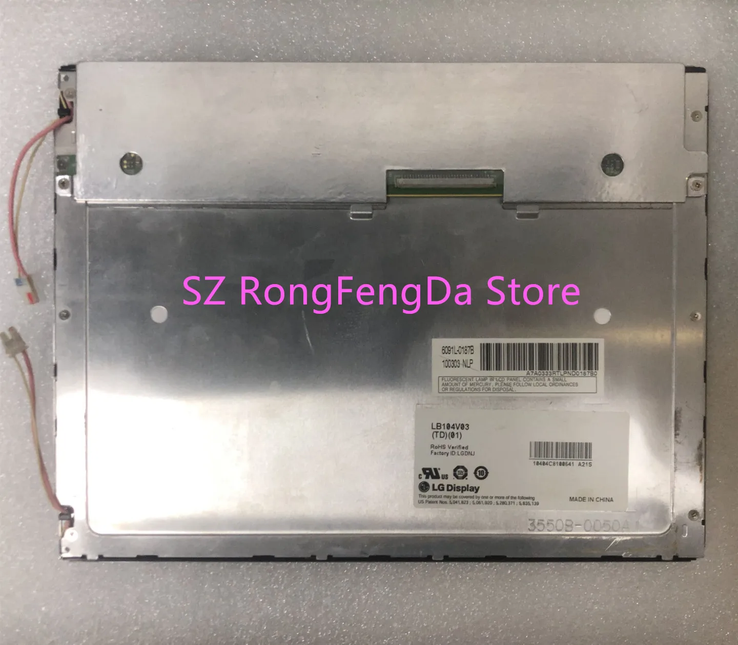 For LB104V03  LB104V03 TD01 LB104V03 A1  10.4 inch 640*480 LCD Panel Screen for Industrial Equipment