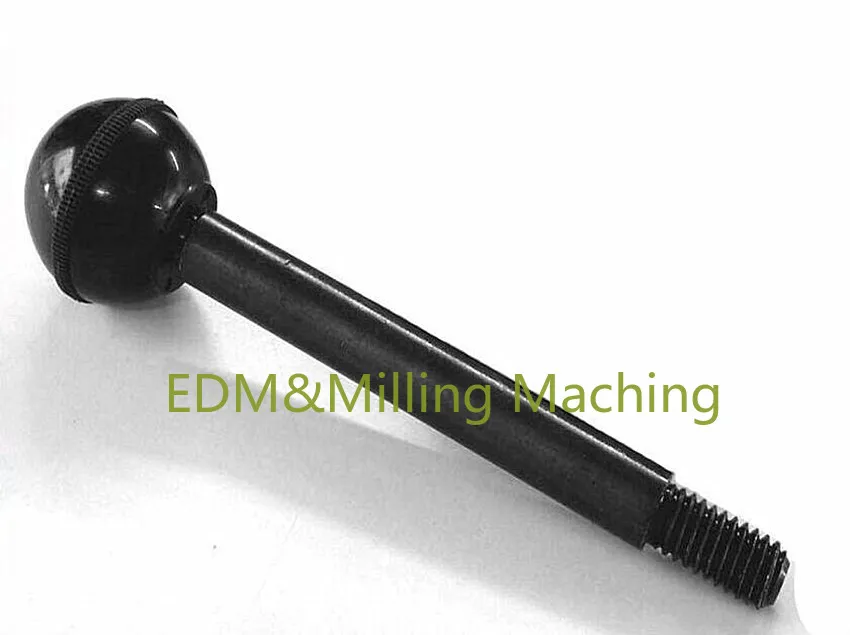 

Milling Machine Spindle Clutch Lever Handle & Plastic Black Ball CNC For Bridgeport Mill Part