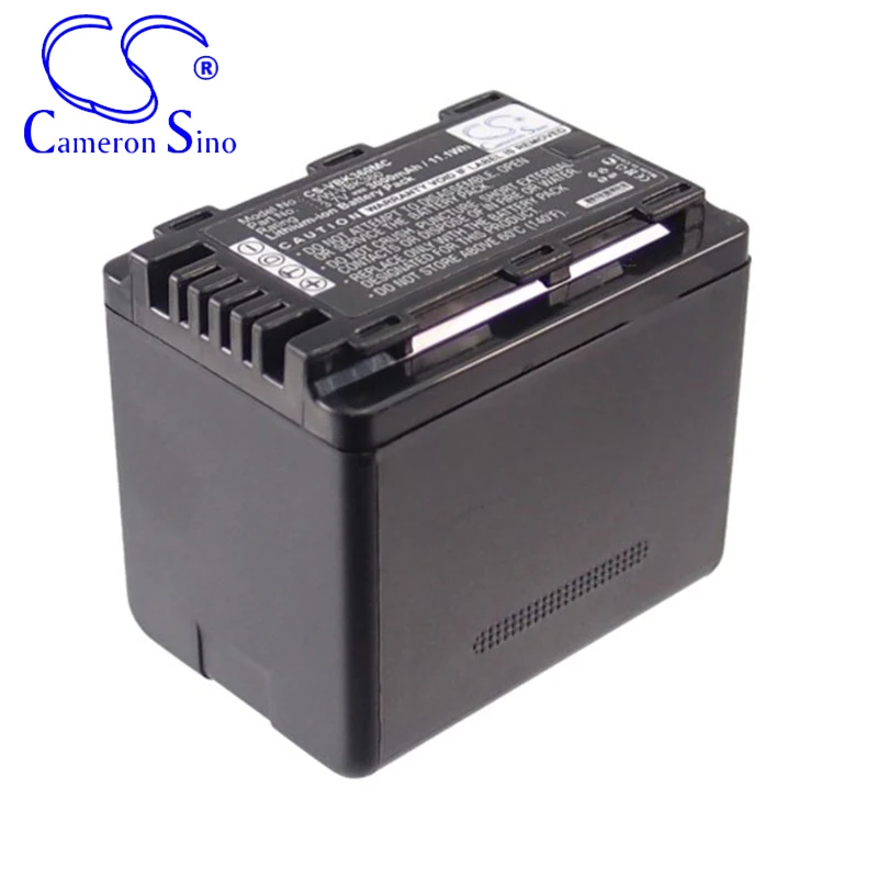 CameronSino Battery for Panasonic SDR-H85 SDR-T55 SDR-T50 SDR-S50 HDC-SD60 fits Panasonic VW-VBK360 Digital camera Batteries