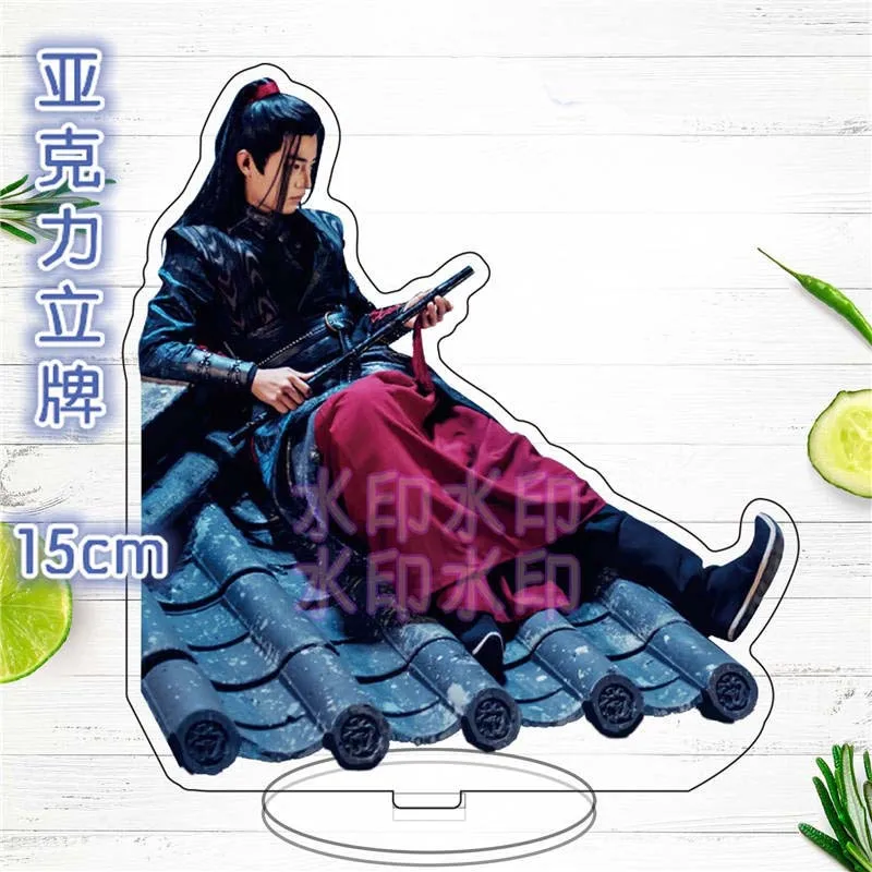 Anime Mo Dao Zu Shi Wei Wuxian Lan Wangji Acrylic Stand Figure Model Plate Cosplay Collection Gifts