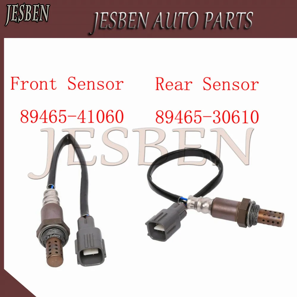 

2PCS 89465-30610 89465-41060 Front & Rear Lambda Probe O2 Oxygen Sensor Fit For Toyota ESTIMA T/L ALPHARD 3.0L 1999-2006 1MZFE