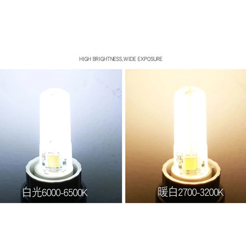 Imagem -04 - Mini Lâmpada de Milho Led Pequeno Candelabro Ventilador de Teto Parede Paisagem Parede Luz Substituir Halogênio 50w 7w Ac12 v g4 Gy6.35 Pcs