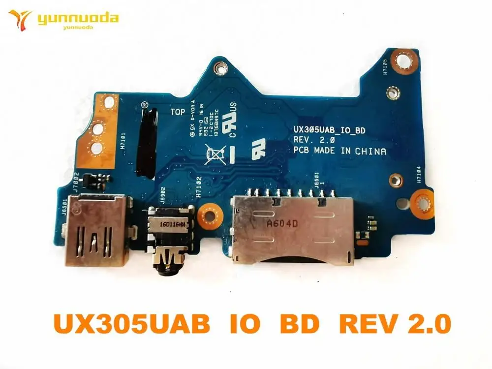 original for ASUS UX305UAB USB AUDIO SD CARD READER BOARD UX305UAB  IO  BD  REV 2.0 test good free shipping