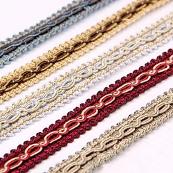 15 Yards/Lotto Nastro di Pizzo Lampada Della Tenda Divano Cuscino Bordo Arazzo Braid Lace Trim Fringe FAI DA TE Accessori Per Il Cucito 1.5 CENTIMETRI di Larghezza