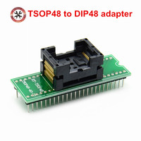 Origina new TSOP48 to DIP48 adapter TSOP48 socket for RT809F RT809H & For XELTEK USB Programmer