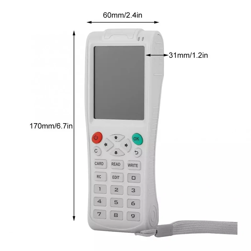 Imagem -05 - Programador de Chave Icopy8 ic Mais Recente Scanner Inteligente de Cartão Rfid Duplicador de Nfc Leitor de id Reescritor com Suporte de Rachadura