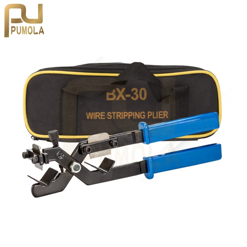 15-30mm ferro BX-30 multifuncional fio stripper cabo crimper alicate cortador ferramenta de friso mão