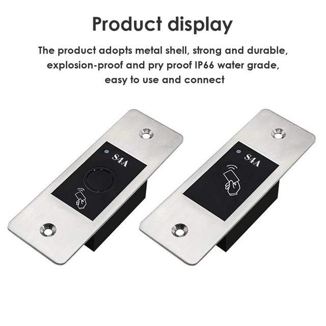 9-18V RFID Reader Keyless Door Opener Metal Access Control Scanner 100 Users Mini IP66 Waterproof Embedded Fingerprint Reader 2 9-18V RFID Reader Keyless Door Opener Metal Access Control Scanner 100 Users Mini IP66 Waterproof Embedded Fingerprint Reader 2