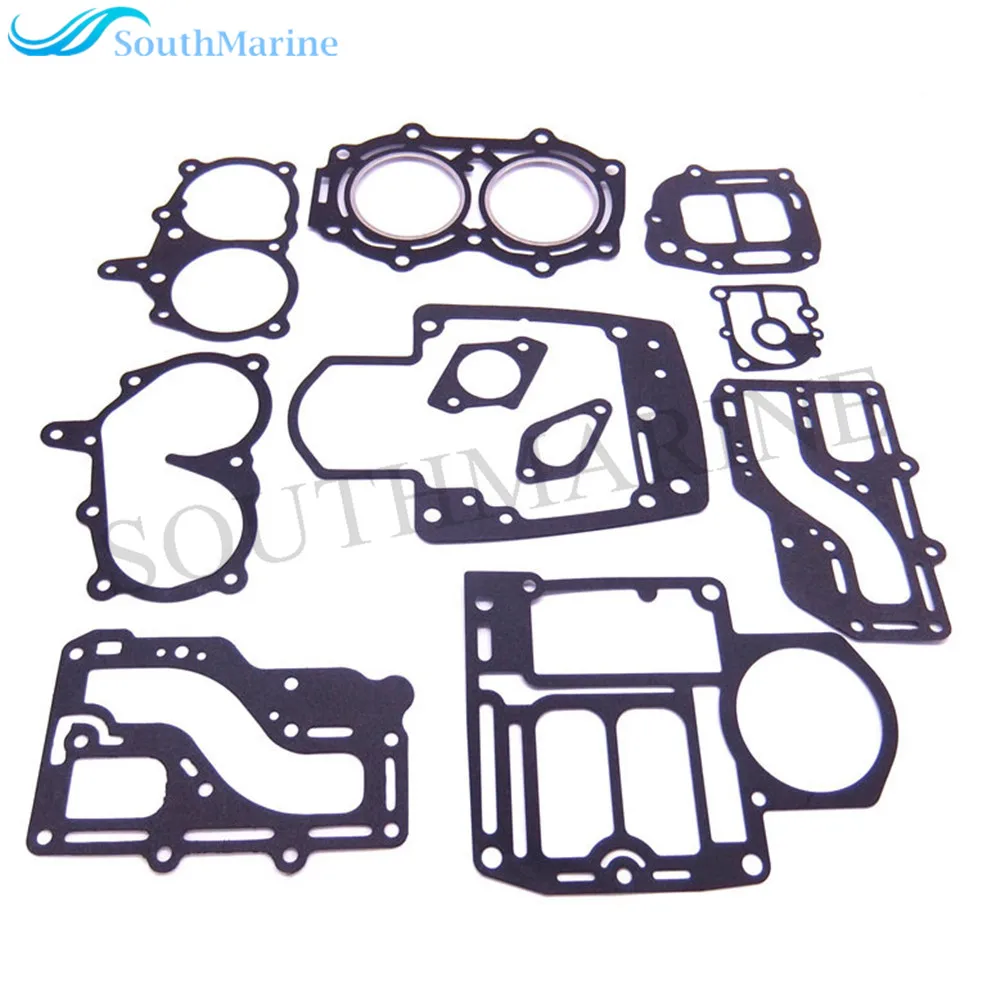 

Boat Motor 27-803663A99 803663A29 8M0065498 8M0141830 Complete Cylinder Power Head Seal Gasket Set Kit for Mercury 15HP 18HP