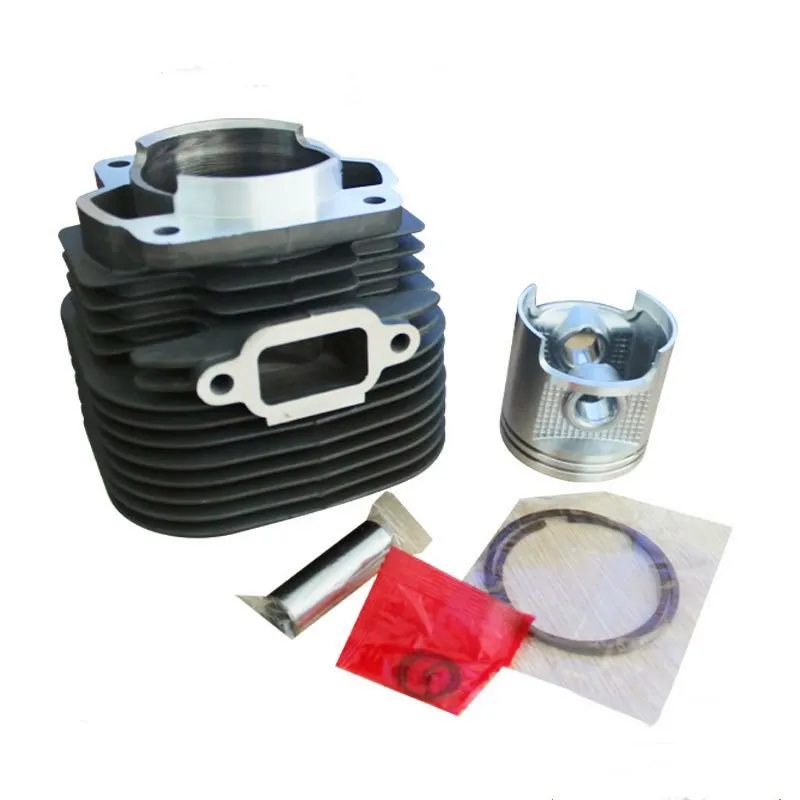 Cilindro Kiit 58 mm para Motosserra Stihl 070 Ms070 090 Ms090 Ms720 Anéis de Pistão do Cilindro Pinos Clipes Montagem Substituição