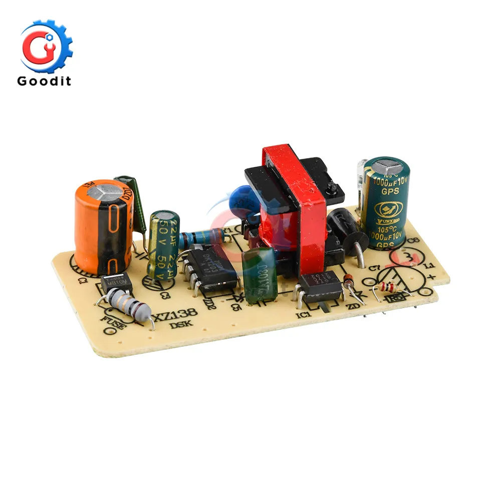 AC-DC 100-240V To 5V 2A Mini Switching Power Supply Module DC Voltage Regulator Switch Power Supply Module Board 2500MA