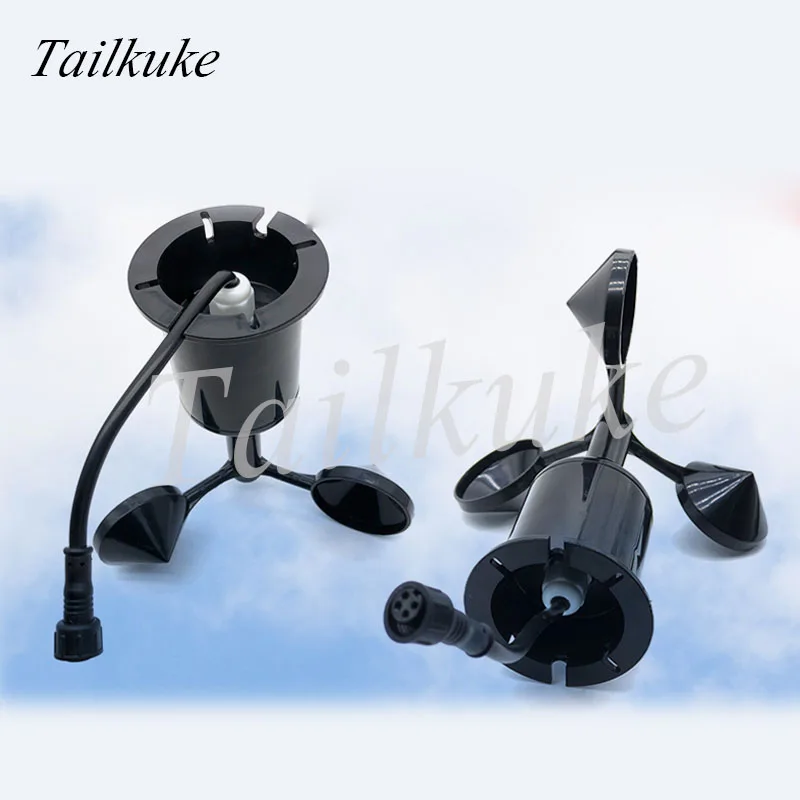 Sensor de velocidade do vento/transmissor voltagem sinal saída 0-5v, 1-5v, 0-2.5v anemômetro de três copos